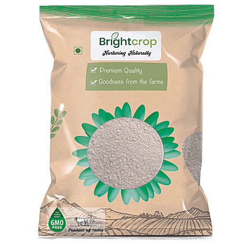Buy Brightcrop Emmer Wheat Flour/ Khapli Atta Organic, Low Gluten & GI, Wholesome, Easy To