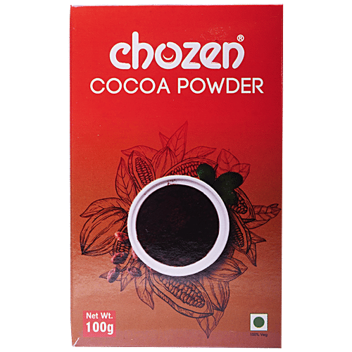 CHOZEN Cocoa Powder - Rich & High Quality, For Cakes, Desserts, 100 g