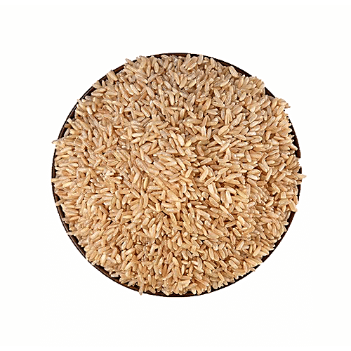 Brightcrop Sona Masoori Brown Rice - Rich In Aroma & Fibre, 1 kg  