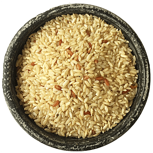 Organics Food Market Joha Brown Rice - Hand Pounded, Aromatic, Rich In Antioxidants & Vitamins, 5 kg