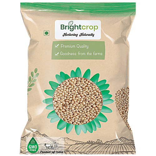 Brightcrop Black Gram/Urad Dal - High In Protein, 1 kg