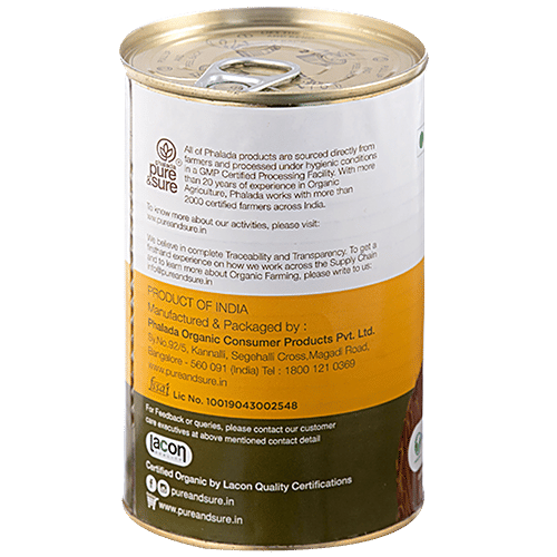 Buy Phalada Pure & Sure Organic Coconut Milk Natural, Creamy, CholesterolFree, No