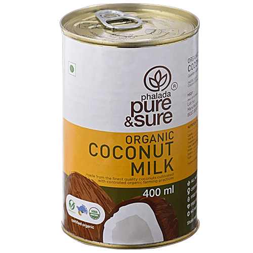 Buy Phalada Pure & Sure Organic Coconut Milk Natural, Creamy