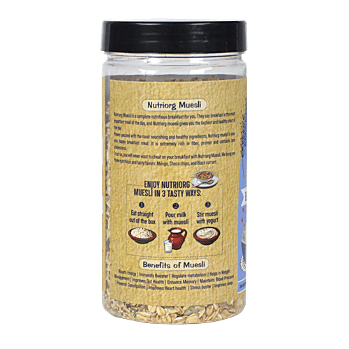 Buy Muesli Blueberry Flavour, Proteinrich, High In Fibre