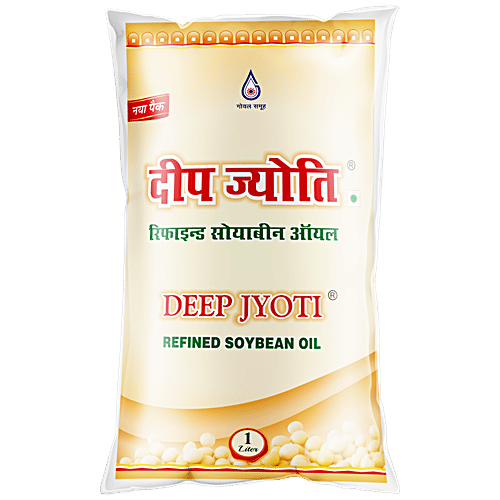 Buy DEEP JYOTI Refined Soybean Oil Omega 3 Fatty Acids Rich Cooking