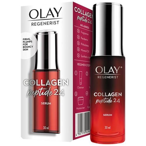 Olay Collagen Peptide 24 Face Serum With Collagen Peptide & Niacinamide - For Normal, Dry, Oily & Combination Skin, 30 g  