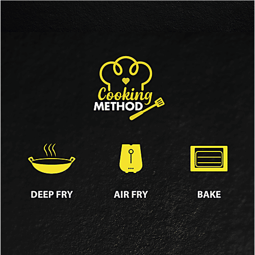 ITC Master Chef Incredible Plant Based Burger Patty - Source Of Protein & Fibre, Ready To Cook, 330 g (6 pcs)