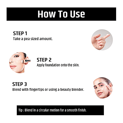 Insight Cosmetics Mousse Foundation - Lightweight, Easy To Blend, Matte Finish, 30 g Cream Natural 