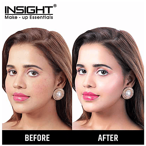 Insight Cosmetics Ultra-Thin Second Skin Long-Wear Foundation - Lightweight, Matte Finish, 20 ml Warm Nude 