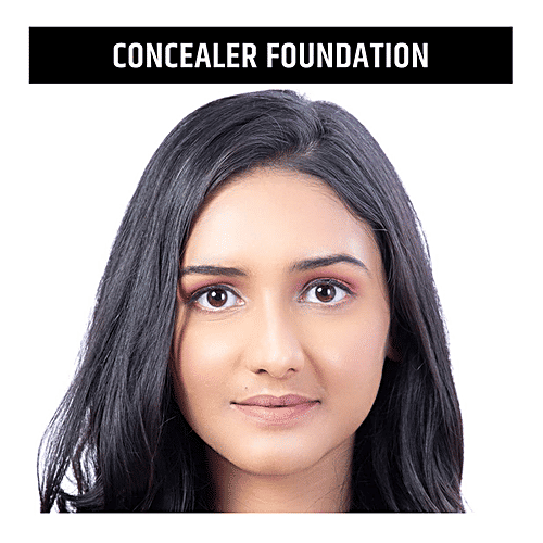 Insight Cosmetics Concealer Foundation - Easy To Blend, Long-Lasting, Evens Out Complexion, 20 ml Cream Natural