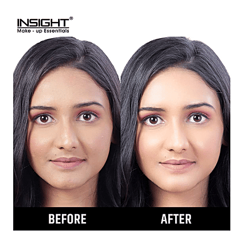 Insight Cosmetics Concealer Foundation - Easy To Blend, Long-Lasting, Evens Out Complexion, 20 ml Cream Natural