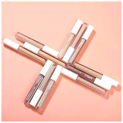 Insight Cosmetics 2X Cover Master Concealer - Gives High Coverage, Water-Resistant, 6 ml Sun Beige 