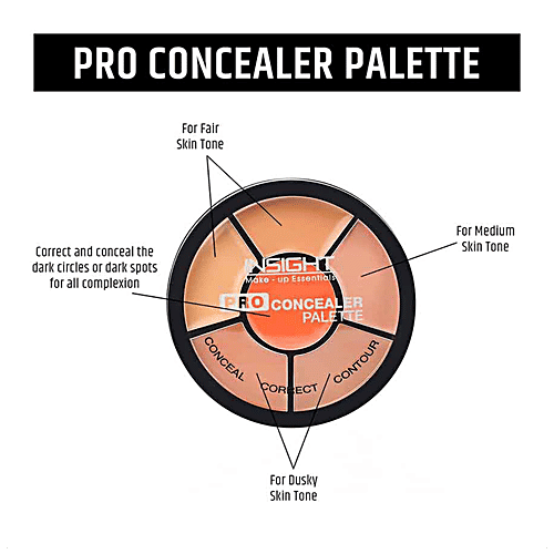 Buy INSIGHT Cosmetics Pro Concealer Palette Evens Out Skin Tones