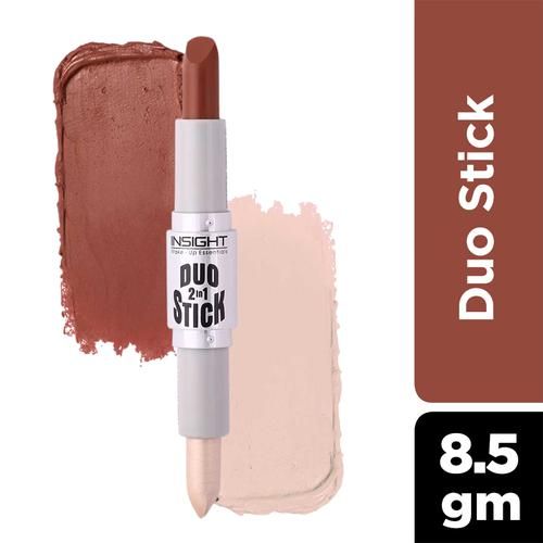 INSIGHT Cosmetics Duo Stick - Conceal, Contour & Highlighter, 8.5 g 02 Coffee 