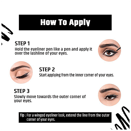 Buy INSIGHT Cosmetics Liner Express Eye Pen Smooth Application, Long