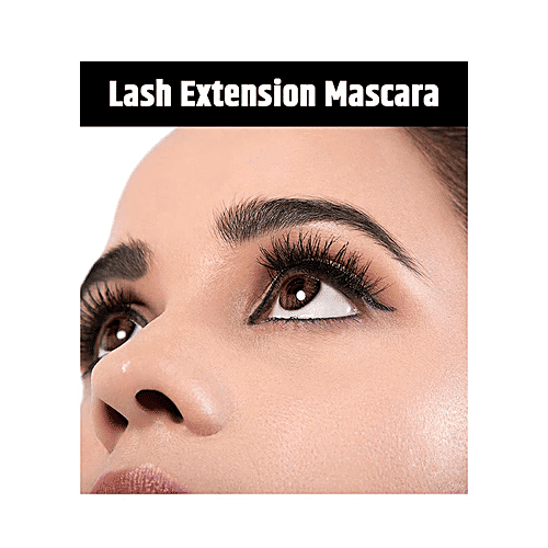 Insight Cosmetics Lash Extension Mascara Eye Liquid - Adds Volume, No Flaking, Curls Eyelashes, 12 ml  