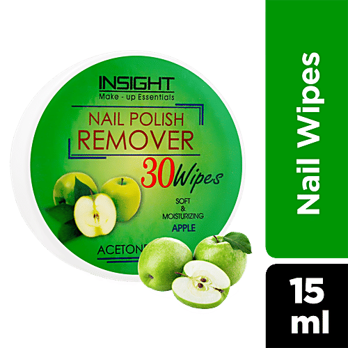 Buy INSIGHT Cosmetics Nail Polish Remover Wipes Soft & Moisturising