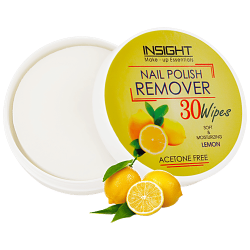 Buy INSIGHT Cosmetics Nail Polish Remover Wipes Soft & Moisturising