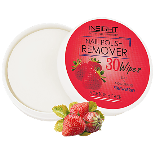 Buy INSIGHT Cosmetics Nail Polish Remover Wipes Soft & Moisturising