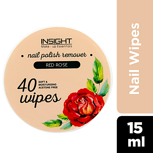 Buy INSIGHT Cosmetics Nail Polish Remover Wipes Soft & Moisturising