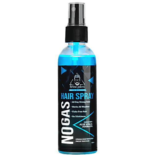 urban gabru Unlimited Hold No Gas Hair Spray, 100 ml  