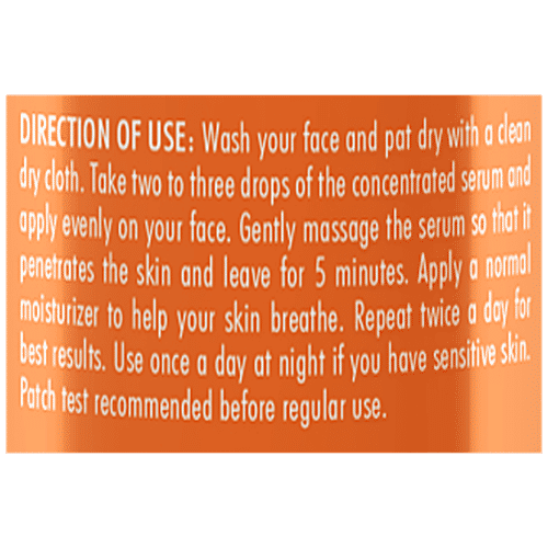 Spantra Vitamin C Facial Serum - Brightens, Healthier Skin, With Hyaluronic Acid, 50 ml  