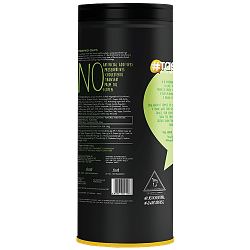 tagz Popped Potato Chips - Cream Onion Divin, 56 g Can 