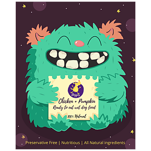Doggos  Big Monster - Fresh Pet Food, All Natural, Balanced Nutrition, Suitable For All Dogs, 200 g (Pack of 4) 