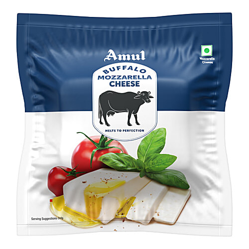Buy Amul Buffalo Mozzarella Cheese Block Fresh & Tasty, Perfect For