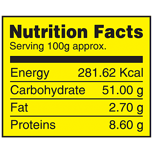 SWAD NANDINI FOODS Kadak Yellow Jowar Roti - 10 pcs, 250 g Pouch 