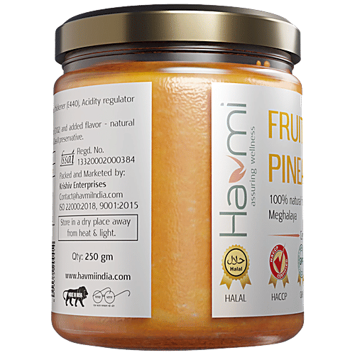 Buy Havmi Pineapple Fruit Jam Tangy Flavour, Rich In Nutrients