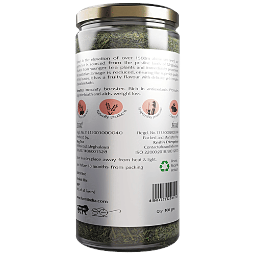 Buy Havmi Organic Green Tea Rich In Antioxidants Online at Best Price