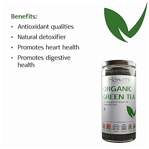 Buy Havmi Organic Green Tea Rich In Antioxidants Online at Best Price