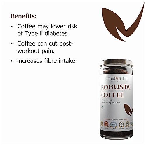 Buy Havmi Robusta Coffee No Chicory Added, High Quality Online at