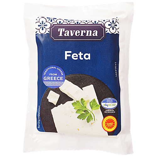 Buy Taverna Greek Feta Cheese Made From Sheep & Goat Milk Online at
