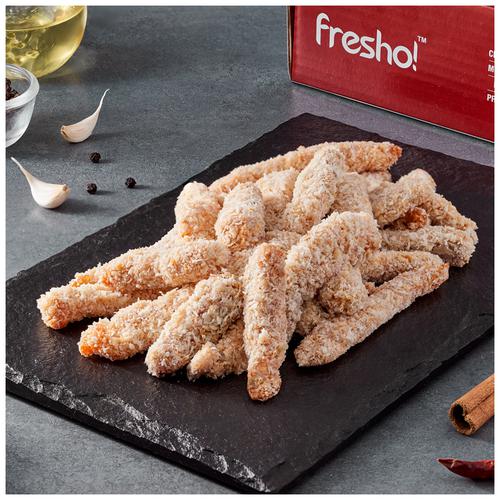 Buy Fresho Crispy Fish Finger - Crunchy Outside, Juicy Inside, With Natural  Ingredients, No Preservatives Online at Best Price of Rs 259 - bigbasket