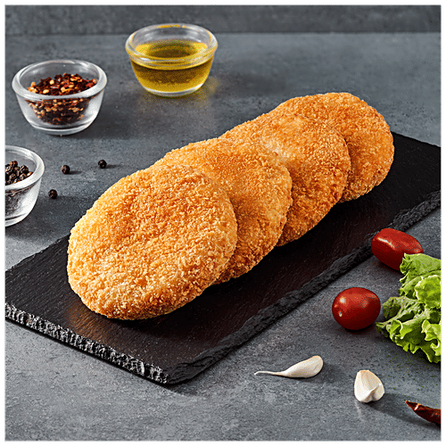 Buy fresho! Chicken Burger Patty Crunchy Outside, Juicy Inside, With