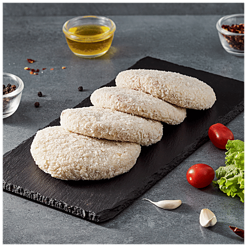 fresho! Chicken Burger Patty, 2 pcs  