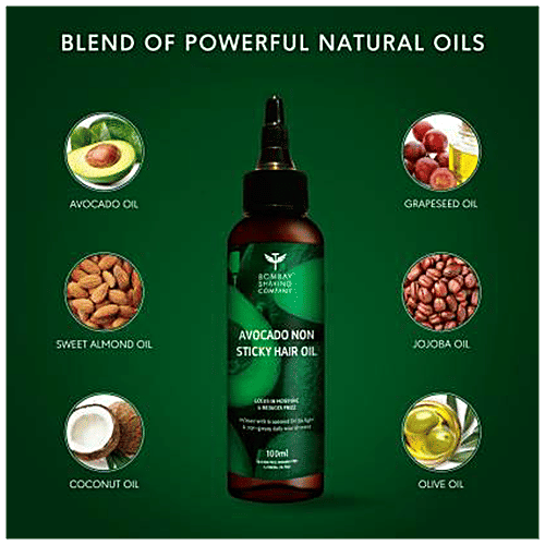 Bombay Shaving Company Avocado Moisturising Hair Oil, 100 ml of Rs 395