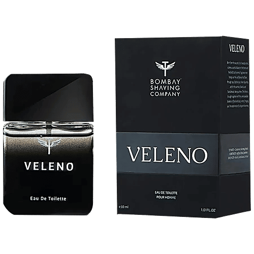 Bombay Shaving Company Veleno Perfume for Men Long Lasting EDT, 30 ml  
