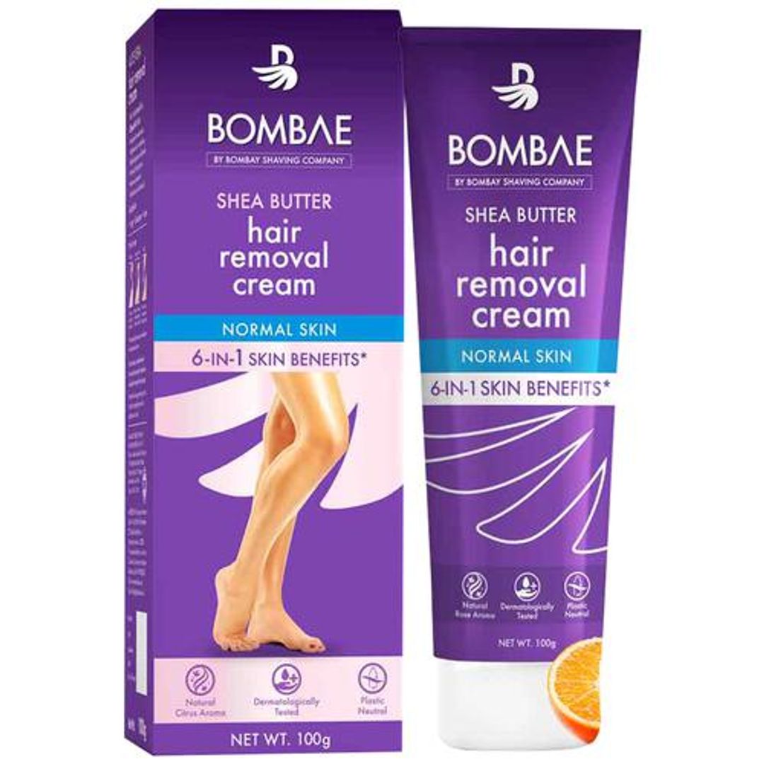 Bombay Shaving Company Bombae Shea Butter Hair Removal Cream, 100 g 