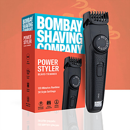 Bombay Shaving Company Cordless Beard Trimmer - Black, 1 pc  