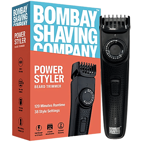 Bombay Shaving Company Cordless Beard Trimmer - Black, 1 pc  