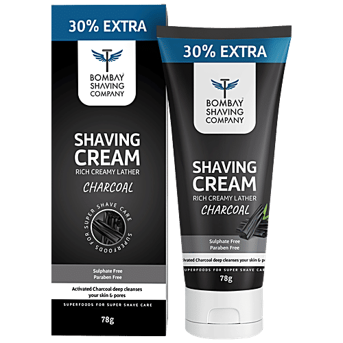 Buy Bombay Shaving Company Charcoal Shaving Cream Online at Best Price of Rs 59.5 bigbasket