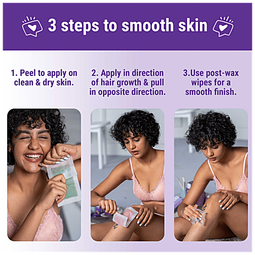 Buy Bombay Shaving Company Bombae Women Full Body Wax Strips For Dry