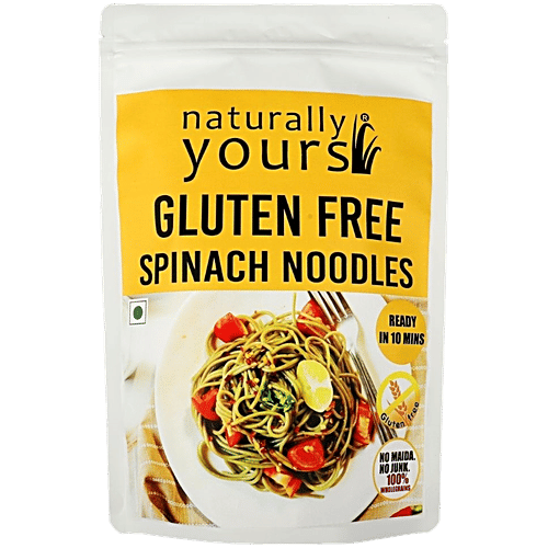 Buy Naturally Yours Gluten Free Spinach Noodles No Maida, No Junk