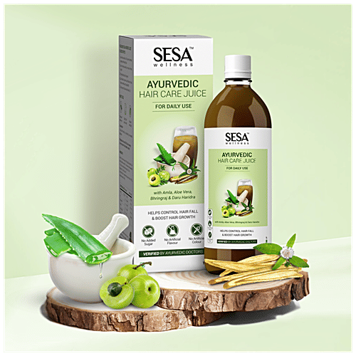 Buy Sesa Ayurvedic Hair Care Juice Boosts Growth Online at Best Price