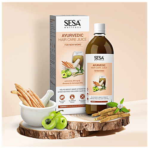 Buy Sesa Ayurvedic Juice For New Moms Reduces Postpartum Hair Fall