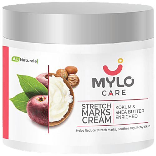 Buy Mylo Care Stretch Marks Cream Shea Butter & Kokum Enriched, Australia Certified Toxin Free