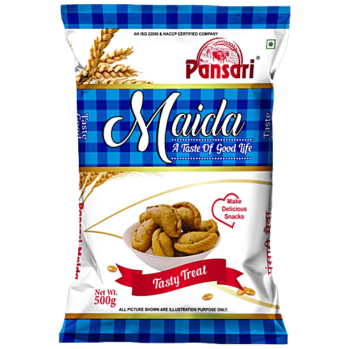 Buy PANSARI Maida Finely Milled & Refined Wheat Flour Online at Best
